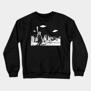 new york ufo Crewneck Sweatshirt